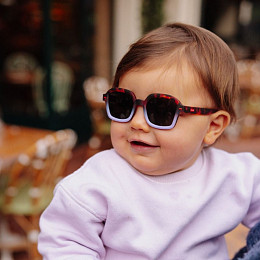 Солнцезащитные очки Hello Hossy "Craky Lilac", леопард с лиловым