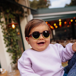 Солнцезащитные очки Hello Hossy "Megy Craky Yellow", леопард с желтым