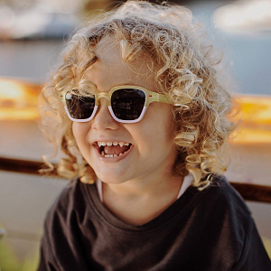 Солнцезащитные очки Hello Hossy "Mini Lili", зеленый с лиловым