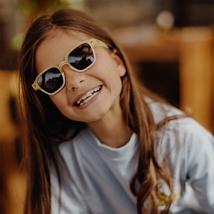 Солнцезащитные очки Hello Hossy "Mini Lili", зеленый с лиловым