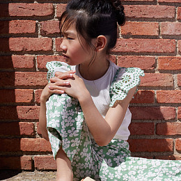 Брюки Gingersnaps "Lorelei Green", цветочная поляна