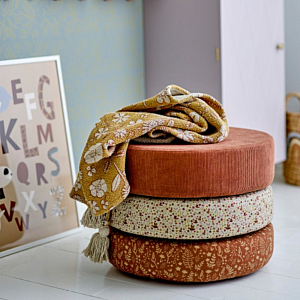 Пуф многоярусный Bloomingville MINI "Jo", карамельный