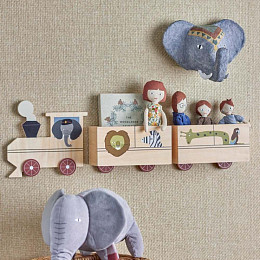 Полка в виде поезда Bloomingville MINI "Mallen"
