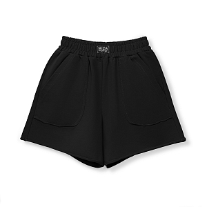 Костюм с шортами MIZA, черный