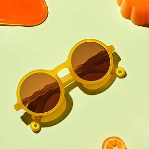 Солнцезащитные очки OLIVIO & CO "Желтый цитрус", желтые