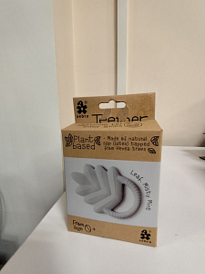 Грызунок Sebra "Лист", дымчатая мята (уцененный)