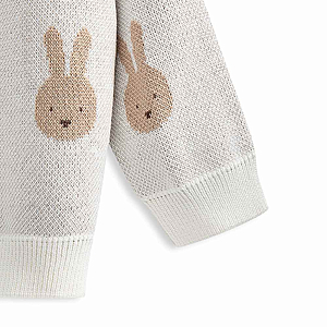 Кардиган вязаный LUKNO "Зайчики"