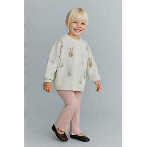 Кардиган вязаный LUKNO "Зайчики"