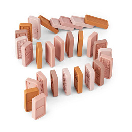 Домино LIEWOOD, мульти микс с розовым (уцененный)