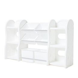Стеллаж для игрушек iFam "New Design Organizer-4", белый