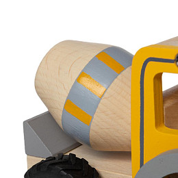 Игрушечная бетономешалка LUKNO, жёлтый