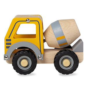 Игрушечная бетономешалка LUKNO, жёлтый