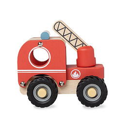 Игрушечная пожарная машина LUKNO, красный