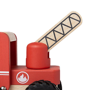 Игрушечная пожарная машина LUKNO, красный