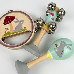 Набор музыкальных инструментов LUKNO, зайчик