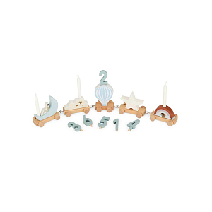 Праздничный поезд Cam Cam Copenhagen "Dreamland", микс с голубым