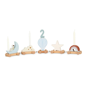 Праздничный поезд Cam Cam Copenhagen "Dreamland", микс с голубым