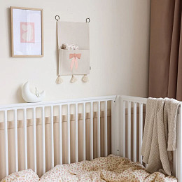 Органайзер подвесной Cam Cam Copenhagen "Bows", молочный