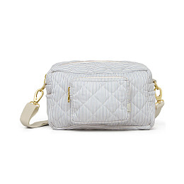 Сумка для мамы Cam Cam Copenhagen "Classic Stripes Blue", голубые полоски, маленькая