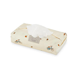 Контейнер для влажных салфеток Cam Cam Copenhagen "Bicycles", кремовый