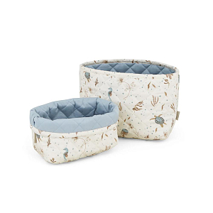 Набор стеганых корзин для хранения Cam Cam Copenhagen "Sea Garden", 2 шт, морской мир
