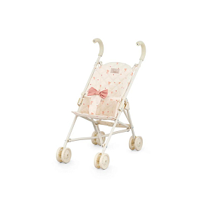 Прогулочная коляска для кукол Cam Cam Copenhagen "Bows", кремовая