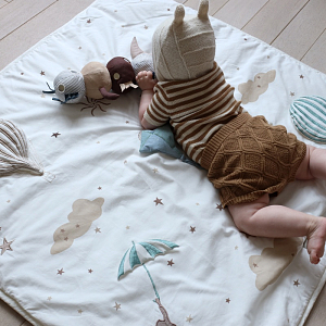 Игровой коврик Cam Cam Copenhagen "Dreamland", молочный, 80 х 80 см