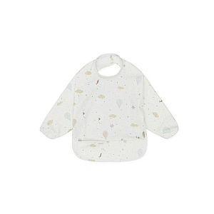 Детский нагрудник с рукавами Cam Cam Copenhagen "Dreamland", молочный