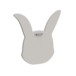 Зеркало в виде кролика Cam Cam Copenhagen "Bunny", белый песок, 30 x 30 см