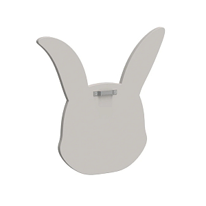 Зеркало в виде кролика Cam Cam Copenhagen "Bunny", белый песок, 30 x 30 см