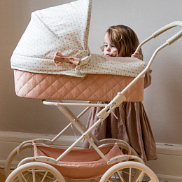 Коляска для кукол Cam Cam Copenhagen "Capri", карамельный крем