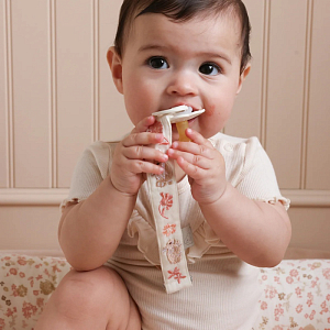 Держатель для пустышки Cam Cam Copenhagen "Augusta", кремовый