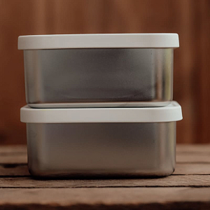 Ланч-бокс с разделителями Vanilla Copenhagen "Honeybee", молочный