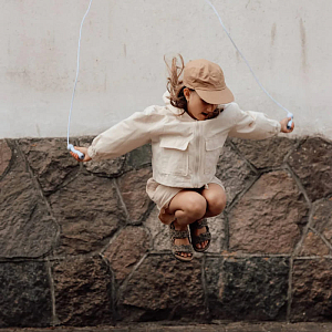 Детская скакалка Vanilla Copenhagen "Lavender", лавандовая