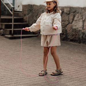 Детская скакалка Vanilla Copenhagen "Pink", розовая