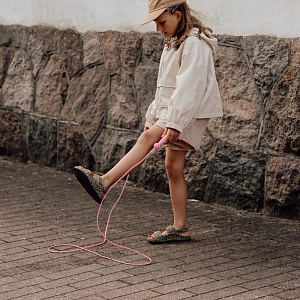 Детская скакалка Vanilla Copenhagen "Pink", розовая