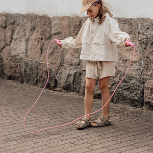 Детская скакалка Vanilla Copenhagen "Pink", розовая