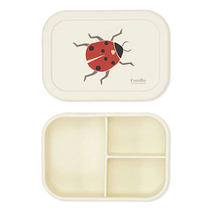 Ланч-бокс Vanilla Copenhagen "Ladybug", молочный