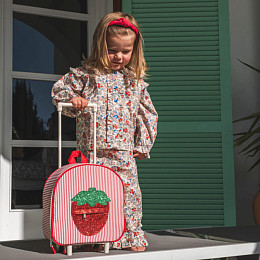 Чемодан That's Mine "Tris Red", мерцающая клубника