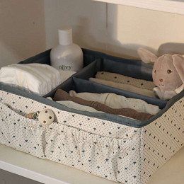 Органайзер для хранения That's Mine "Lily Lots of Love Sky", сердца и точки