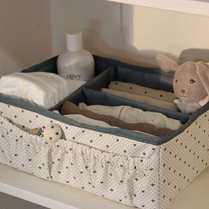 Органайзер для хранения That's Mine "Lily Lots of Love Sky", сердца и точки