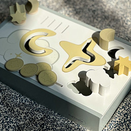 Развивающая игрушка That's Mine "Jennie Birch", микс серого с кремовым