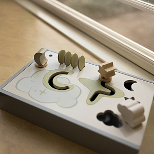 Развивающая игрушка That's Mine "Jennie Birch", микс серого с кремовым