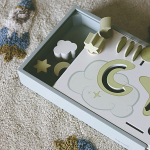 Развивающая игрушка That's Mine "Jennie Birch", микс серого с кремовым