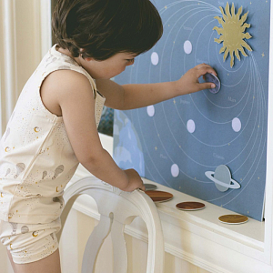 Развивающая планетарная панель That's Mine "Zoe Planets", голубая