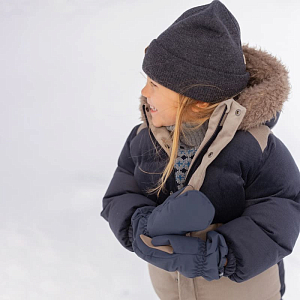 Манишка Wheat "Stoffe Grey Melange", серый меланж