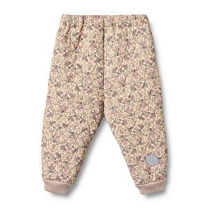 Брюки утепленные Wheat "Thermo Alex Mellow Peach Tapestry", персиковая лужайка