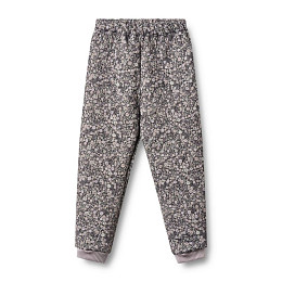 Брюки утепленные Wheat "Thermo Lake Black Sea Flowers", ночные цветы