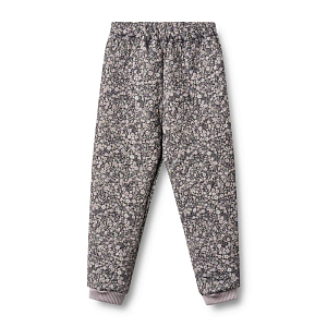 Брюки утепленные Wheat "Thermo Lake Black Sea Flowers", ночные цветы