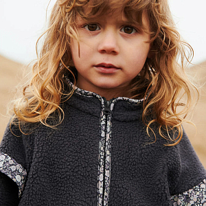 Жакет флисовый Wheat "Ellena Black Sea", ночное море